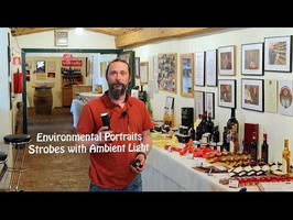 Environmental Portraits, Ambient & Strobes Light on Location
